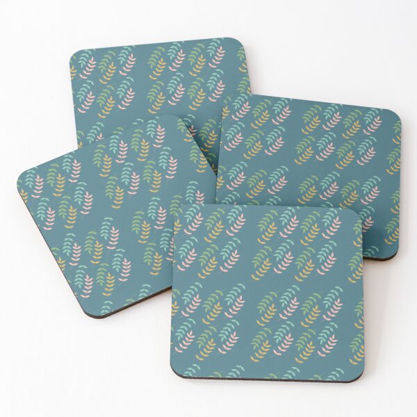 Item preview, leaf pattern Turquoise designed and sold by newwind87.