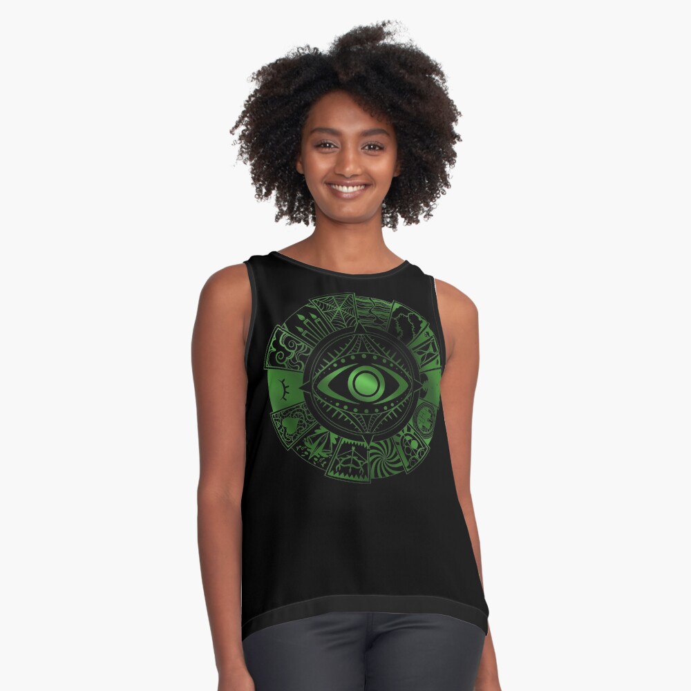 Item preview, Sleeveless Top designed and sold by RustyQuill.