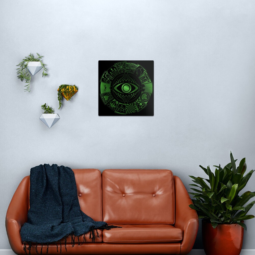 Fears Wheel Metal Print