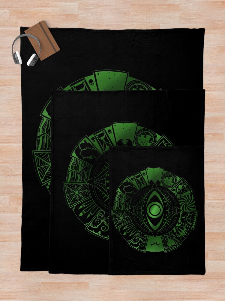 Alternate view of Fears Wheel Throw Blanket