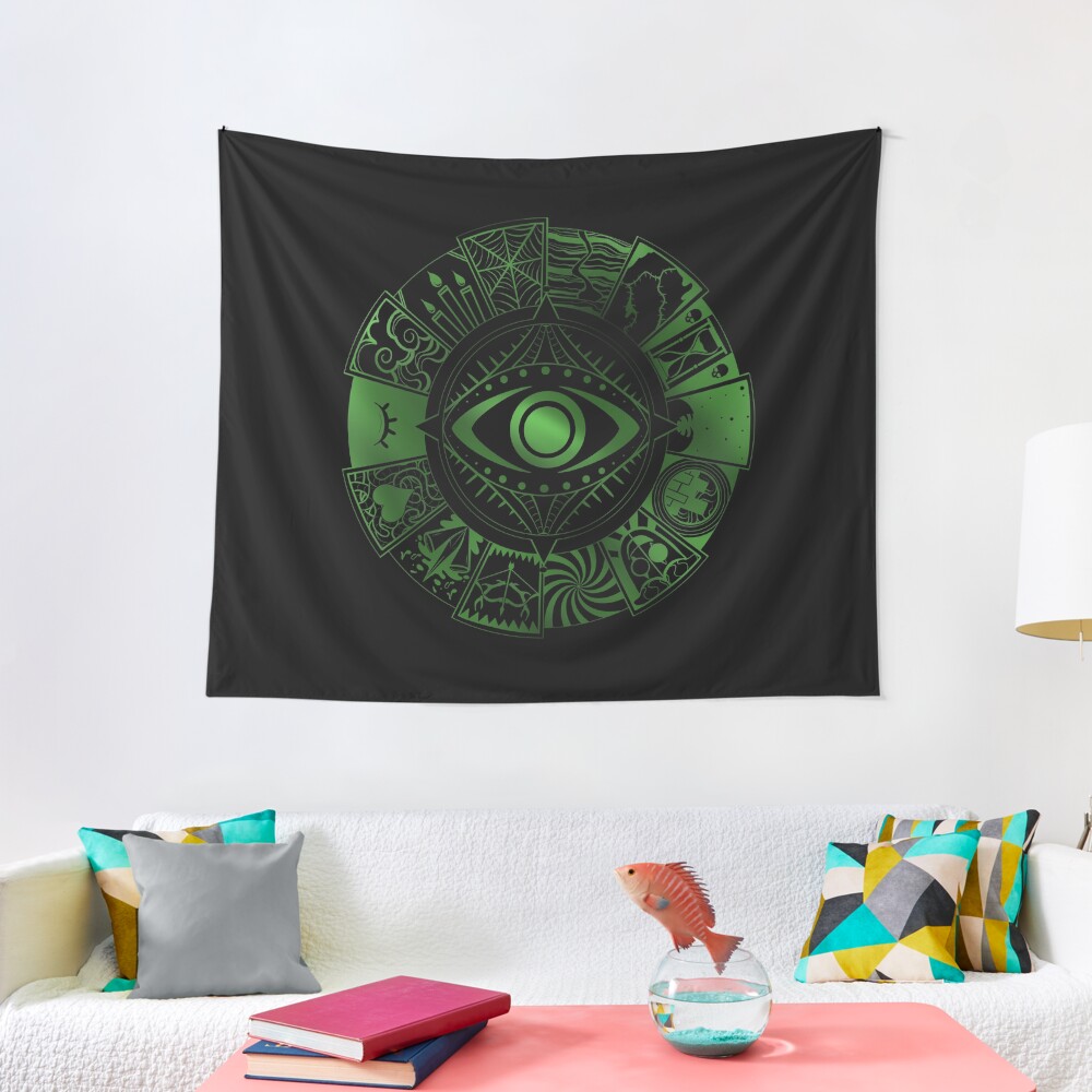 Fears Wheel Tapestry