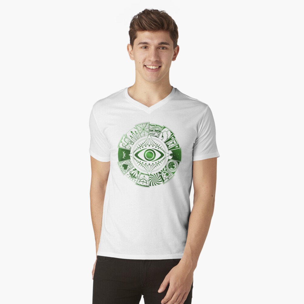 Item preview, V-Neck T-Shirt designed and sold by RustyQuill.