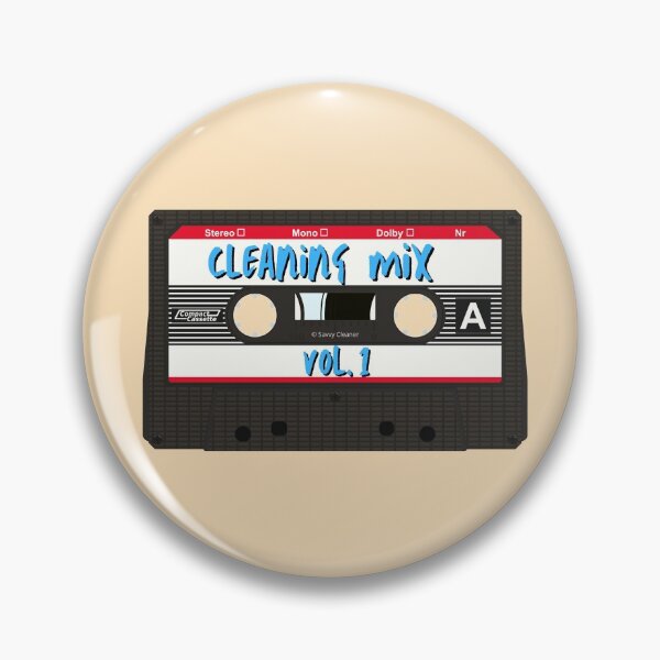 Item preview, Clean Mix Volume 1 Cassette Tape Cleaning Humor designed and sold by SavvyCleaner.