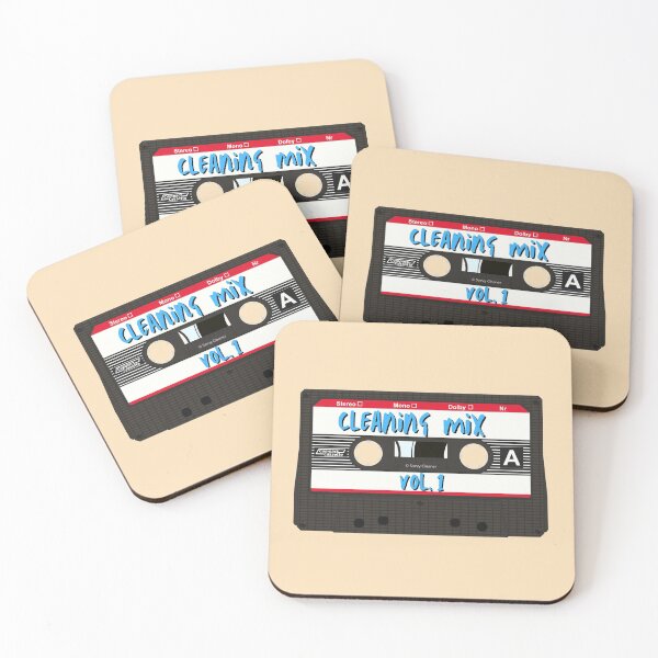 Item preview, Clean Mix Volume 1 Cassette Tape Cleaning Humor designed and sold by SavvyCleaner.