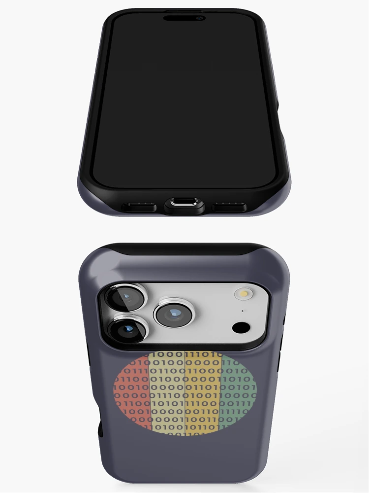Thumbnail 3 of 4, iPhone Case, binary code designed and sold by UrahGo.