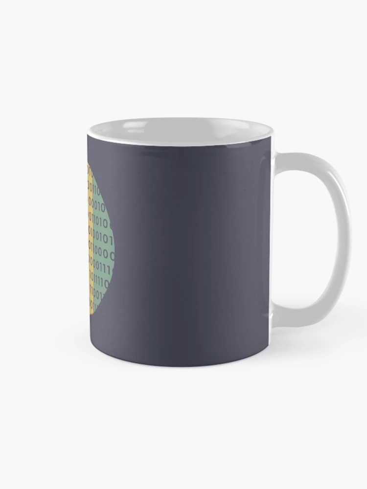 Thumbnail 3 of 6, Coffee Mug, binary code designed and sold by UrahGo.