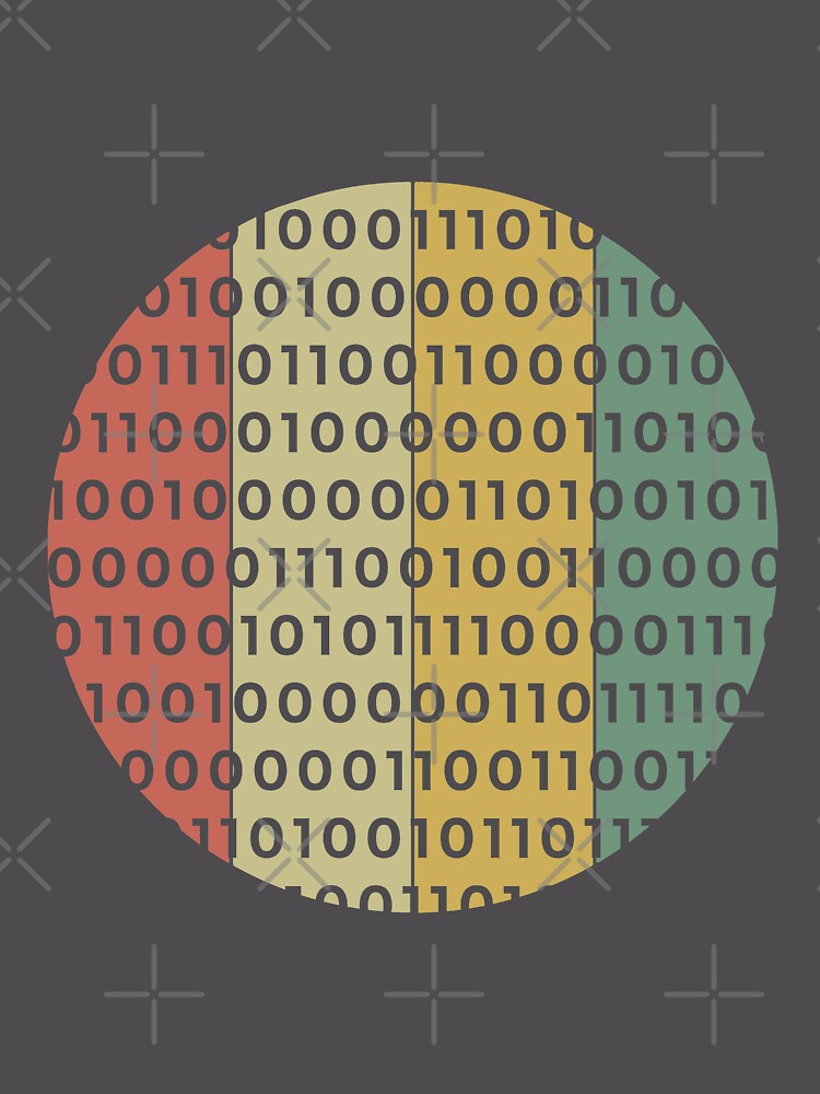 Thumbnail 6 of 6, Premium Oversized Sweatshirt, binary code designed and sold by UrahGo.