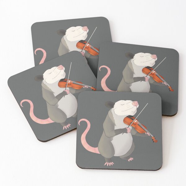 Item preview, Possum playing the fiddle or violin designed and sold by Mehu.