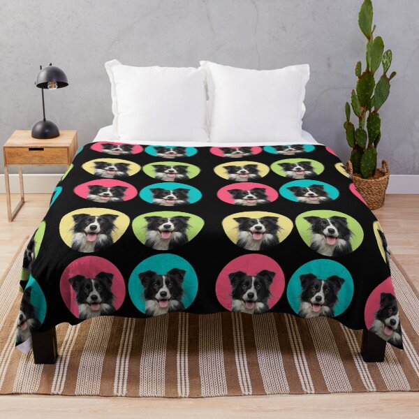 Item preview, cute border collie dog color funny border collie face gift designed and sold by alaechamlal.