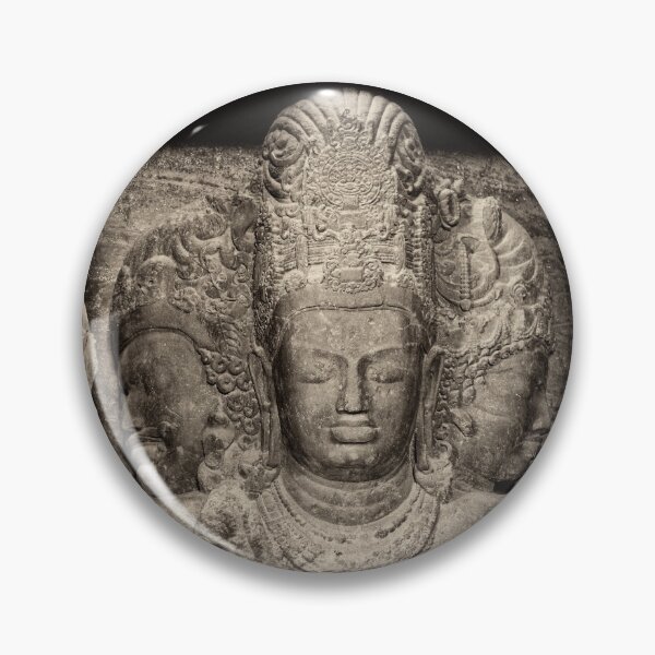 Item preview, Elephanta trimurti carving in stone, Mumbai, India,Wall art, Print, Modern personalised gifts, custom printed gifts. designed and sold by CameraDesign.