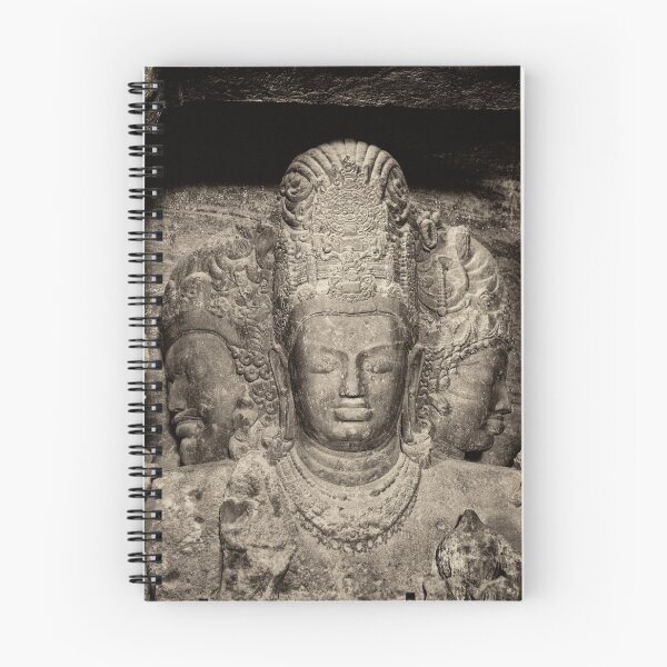 Item preview, Elephanta trimurti carving in stone, Mumbai, India,Wall art, Print, Modern personalised gifts, custom printed gifts. designed and sold by CameraDesign.