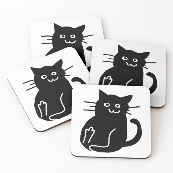 Item preview, funny ugly black cat designed and sold by Cool Stuff Galore.
