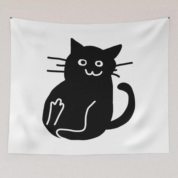 Item preview, funny ugly black cat designed and sold by Cool Stuff Galore.
