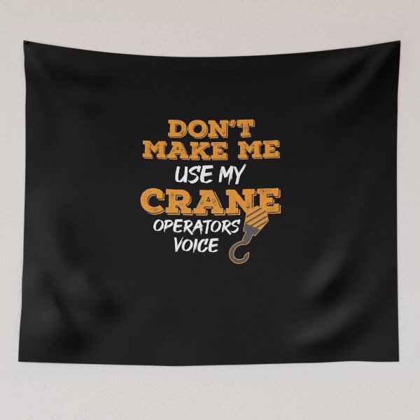 Item preview, Crane operator voice designed and sold by ElBeDesigns.