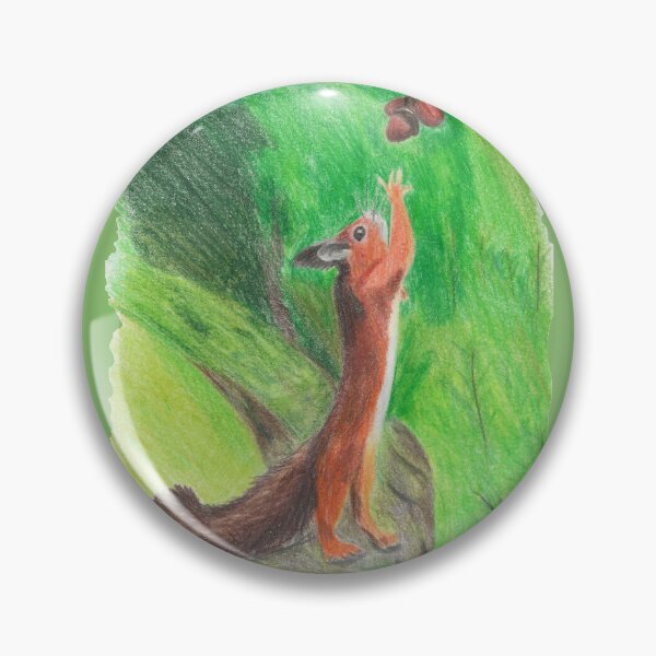 Item preview, Squirrel standing designed and sold by EleonorArte.