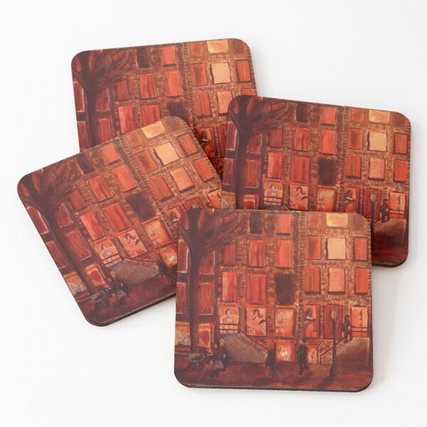 Item preview, Red Lights and Windows designed and sold by Izzy83.