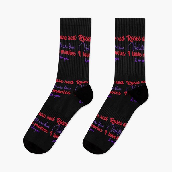Item preview, Roses Are Red Violets Are Blue I Love Movies & So Do You designed and sold by ilovetshirts87.
