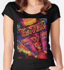 Enter the void Fitted Scoop T-Shirt