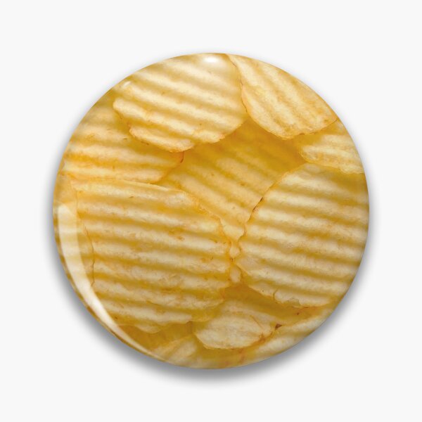 Item preview, Rippled Potato Chips Snack Food Photograph designed and sold by patternsoup.