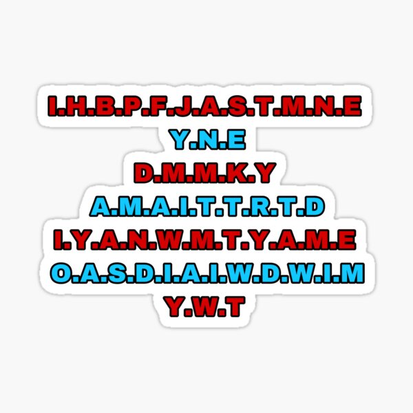 Obi-Wan vs Anakin dialogue Sticker