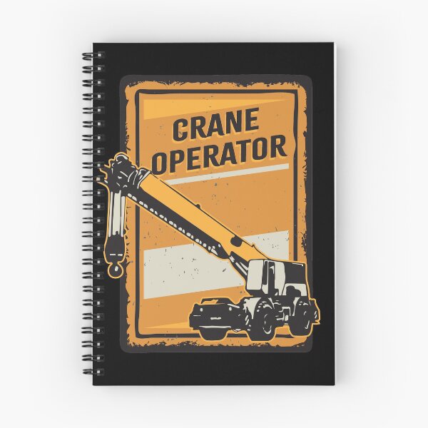 Item preview, Vintage crane operator designed and sold by ElBeDesigns.