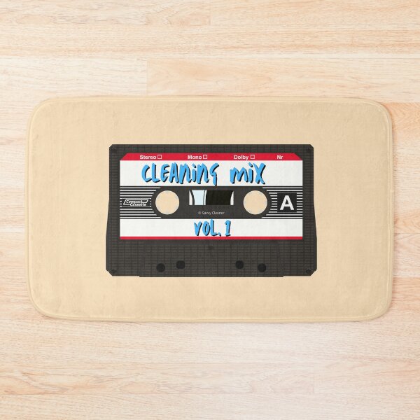 Item preview, Clean Mix Volume 1 Cassette Tape Cleaning Humor designed and sold by SavvyCleaner.