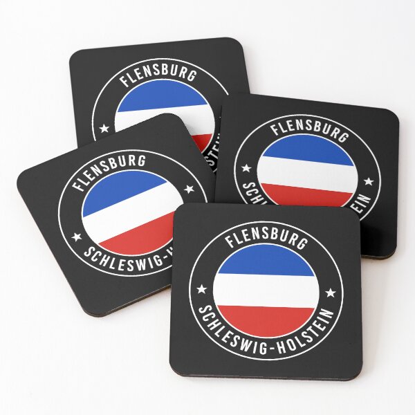 Item preview, Flensburg Schleswig-Holstein State Flag designed and sold by ClassyCo.