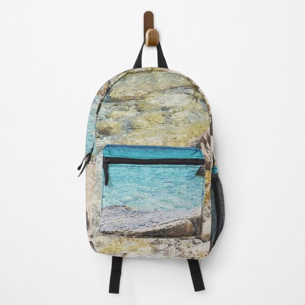 Item preview, Rocky Summer Blue Lake Waters designed and sold by esarantakos.