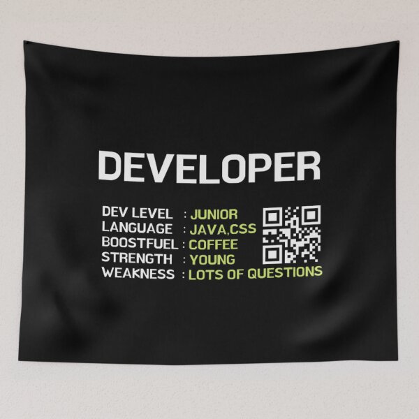 Artikelvorschau, JUNIOR DEVELOPER Profil entworfen und verkauft von RedFlamenco.