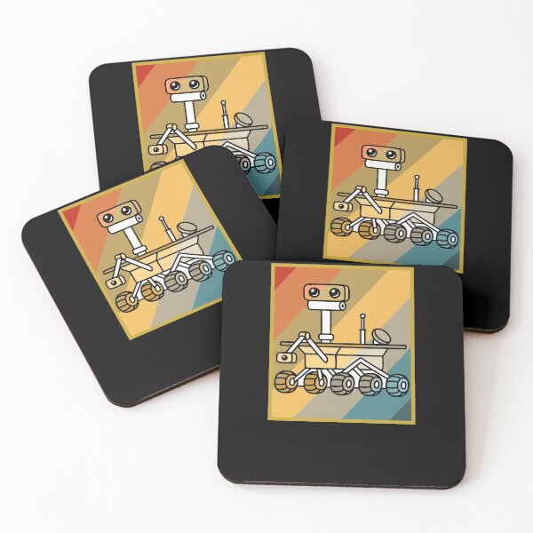 Item preview, Nasa Robot Mars Perseverance Rover Retro Portrait Red Planet designed and sold by trendo.