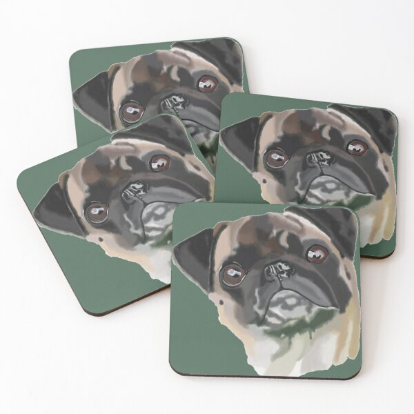 Item preview, Dora the Pug designed and sold by 3leggeddogg.