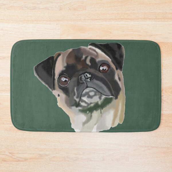 Item preview, Dora the Pug designed and sold by 3leggeddogg.