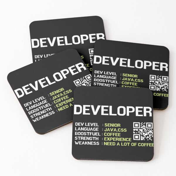 Item preview, SENIOR DEVELOPER Profile designed and sold by RedFlamenco.