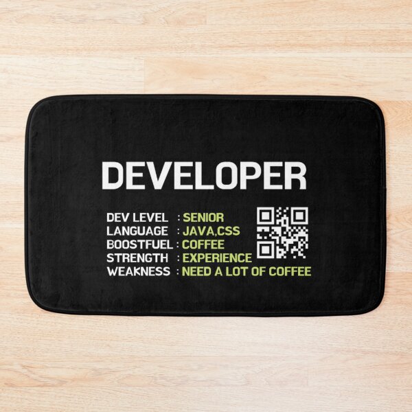Item preview, SENIOR DEVELOPER Profile designed and sold by RedFlamenco.