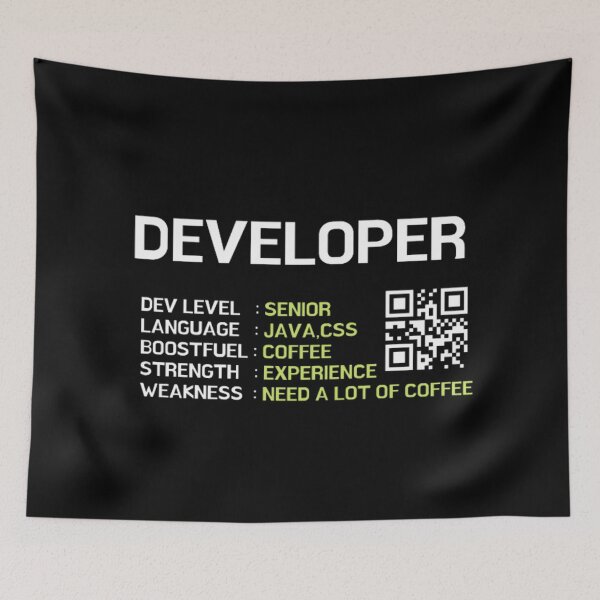 Item preview, SENIOR DEVELOPER Profile designed and sold by RedFlamenco.