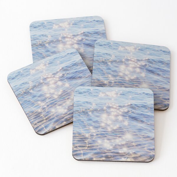 Item preview, Calm Summer Glittery Lake Waters designed and sold by esarantakos.