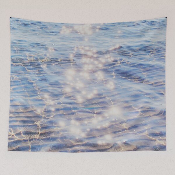 Item preview, Calm Summer Glittery Lake Waters designed and sold by esarantakos.