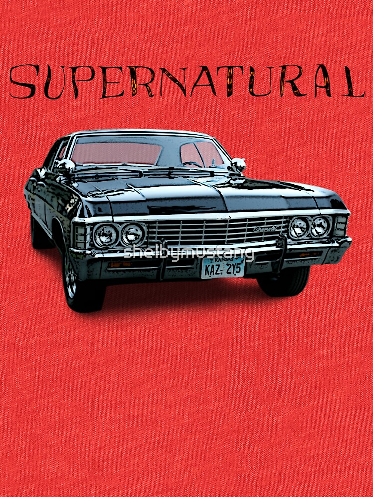 supernatural impala t shirt