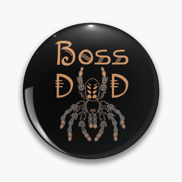 Item preview, Suntiger Tarantula Spider with Orange "Boss Dad" Text designed and sold by grounds.