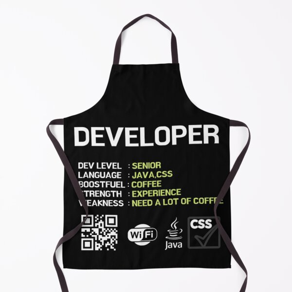 Item preview, SENIOR DEVELOPER SKILL designed and sold by RedFlamenco.
