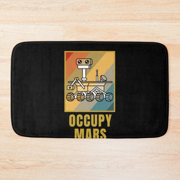 Item preview, Nasa Occupy Mars Perseverance Rover Retro Portrait Space Fun designed and sold by trendo.
