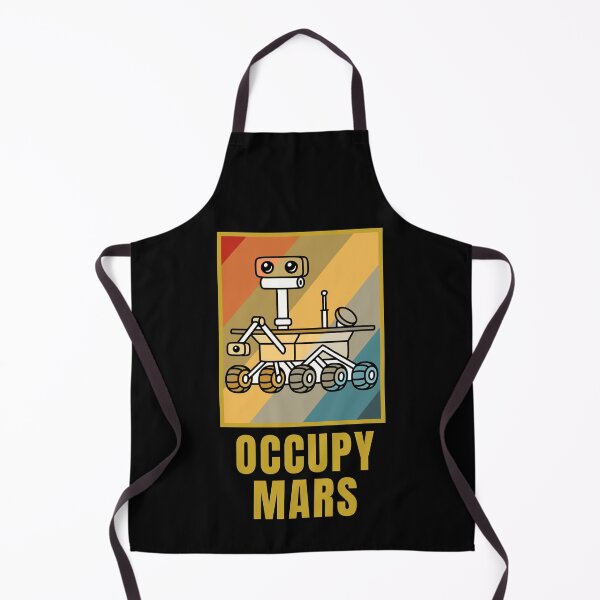 Item preview, Nasa Occupy Mars Perseverance Rover Retro Portrait Space Fun designed and sold by trendo.
