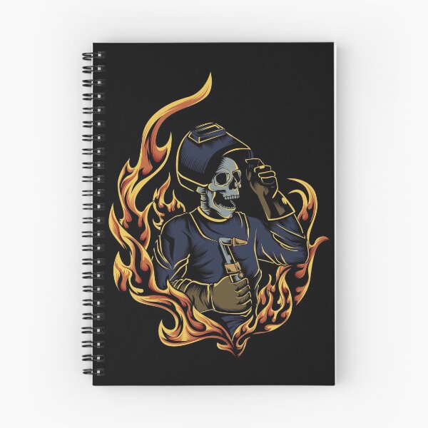 Item preview, Welder Skull Fire designed and sold by damnoverload.