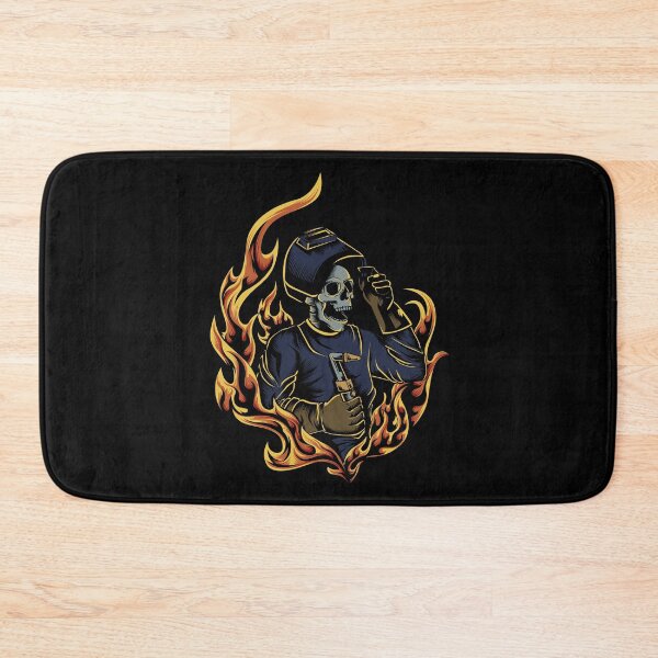 Item preview, Welder Skull Fire designed and sold by damnoverload.