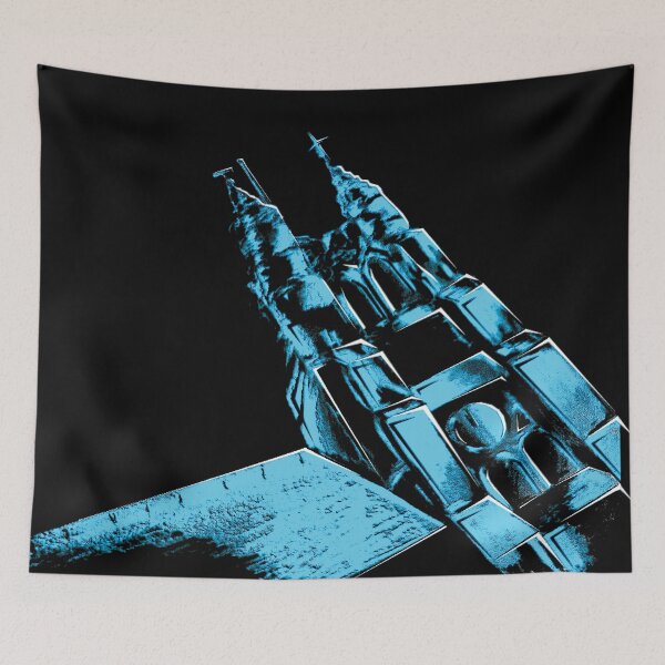 Item preview, Blue Chalky Church designed and sold by QuarterMoon.