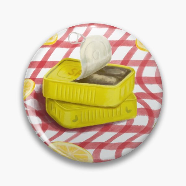 Item preview, Funky Gingham Sardines designed and sold by IzaIllustrates.
