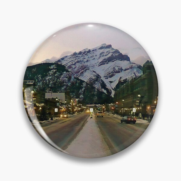 Item preview, Banff Avenue Alberta Canadian Rockies Canada designed and sold by AndyEvansPhotos.