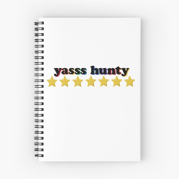 Item preview, Yasss Hunty - Gay Rainbow designed and sold by The White Bat.