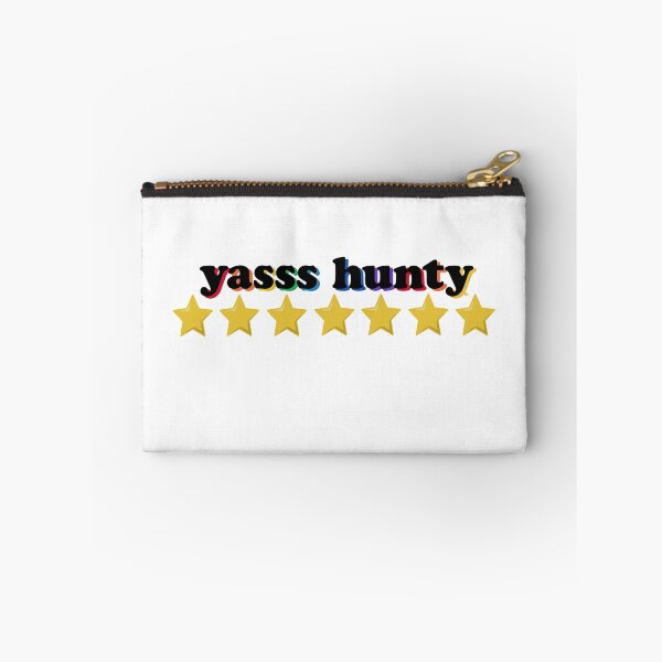 Item preview, Yasss Hunty - Gay Rainbow designed and sold by The White Bat.
