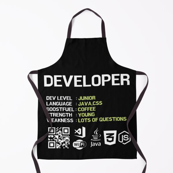 Item preview, JUNIOR DEVELOPER INFO designed and sold by RedFlamenco.